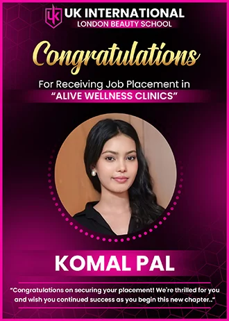 UK International Kolkata student komal pal